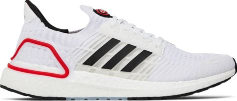 Buy UltraBoost ClimaCool 1 DNA 'White Vivid Red' 